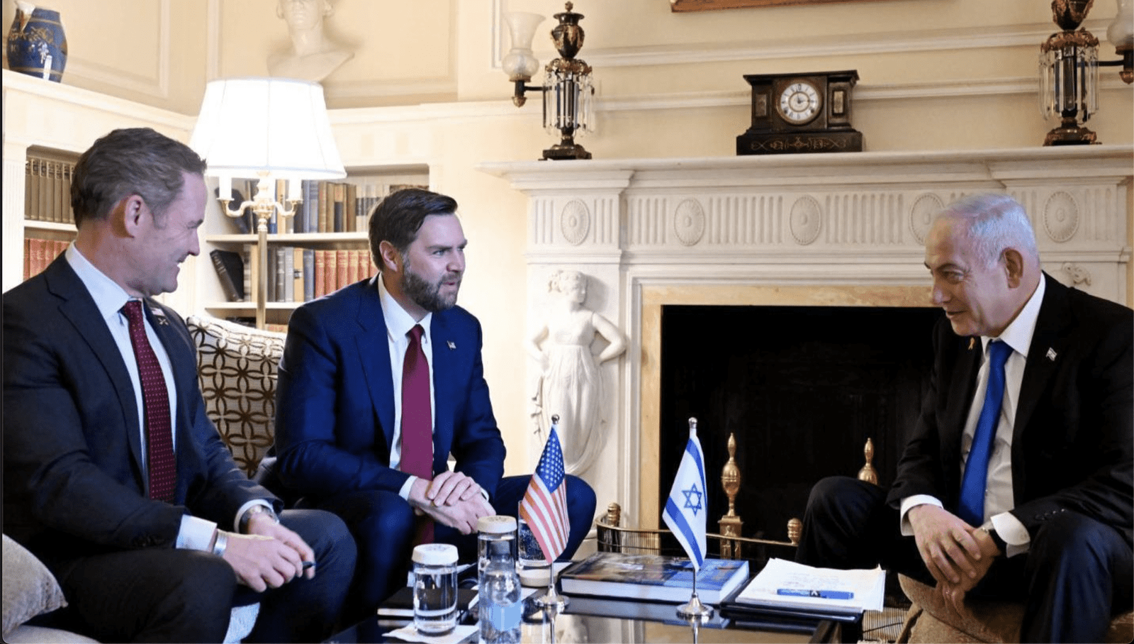 Trump Fires National Security Advisor Mike Waltz Over Secret Talks with Netanyahu on Iran Israeli Prime Minister Benjamin Netanyahu Secretary of State Marco Rubio